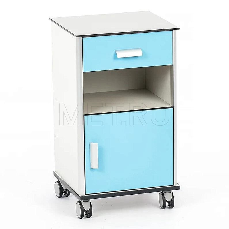 МЕТ TL-100 Прикроватная тумба медицинская  HPL-пластик 20934 от производителя